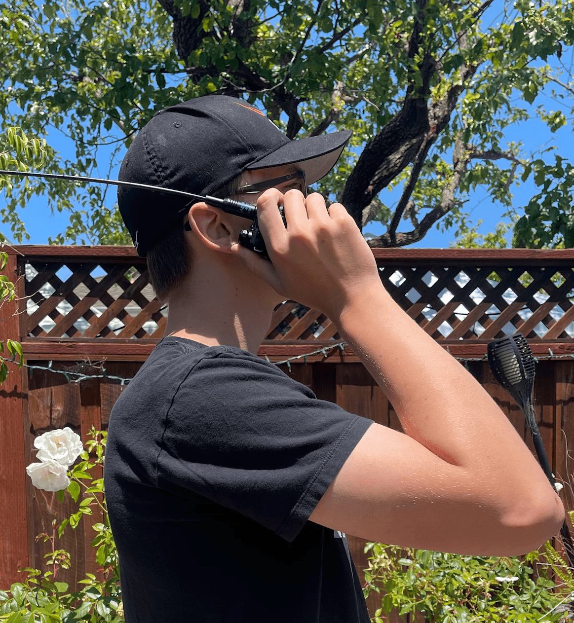 Alexander on amateur radio equipment