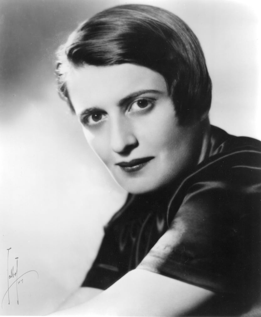 Ayn Rand portrait