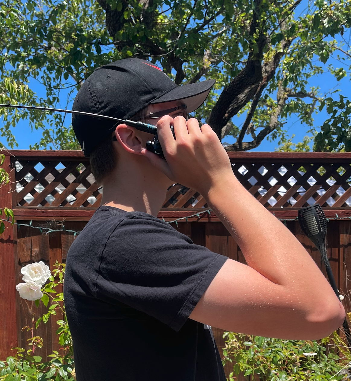 Alexander on amateur radio equipment